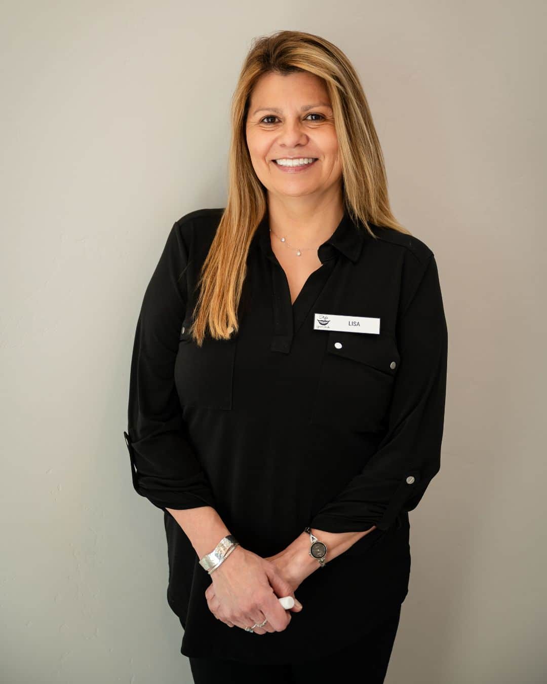 Lisa financial coordinator portrait at Smile By Design Orthodontics in Durango, Cortez, and Pagosa Springs, CO